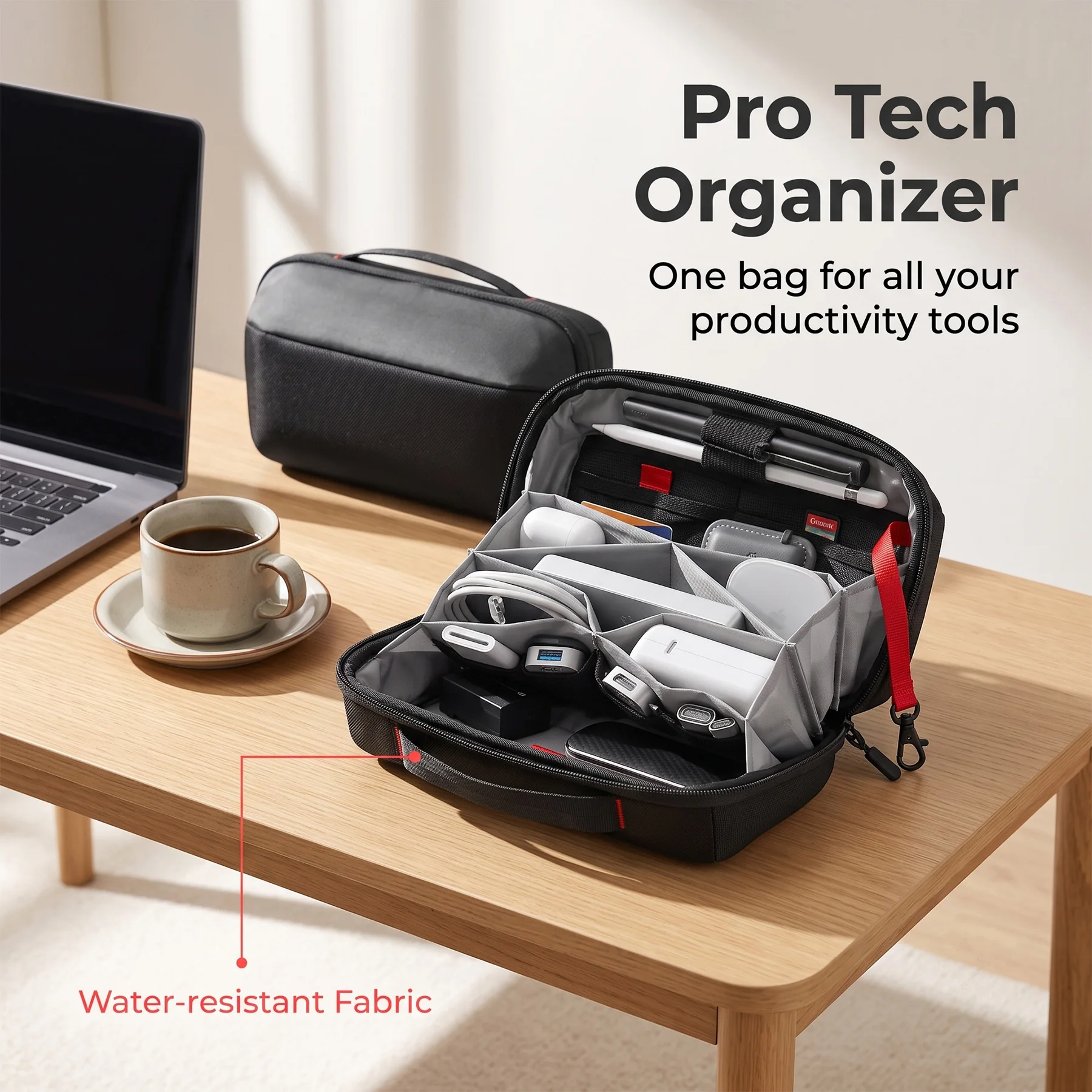 Reistasje voor elektronische a - Tech Accessories Storage recensie en prijs