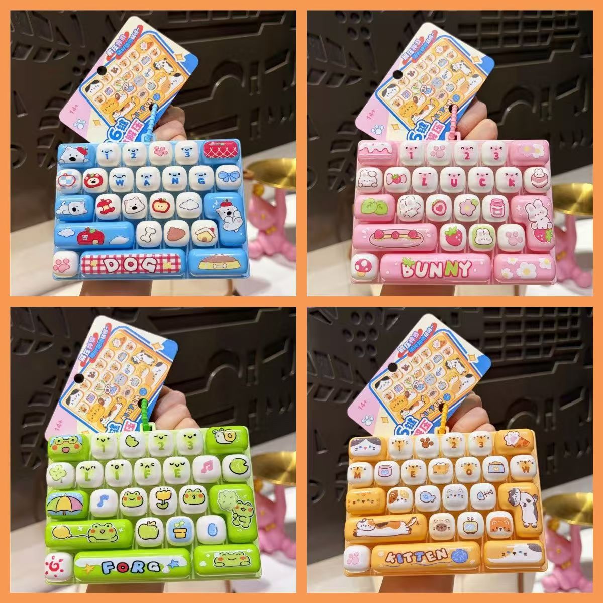 26Grid Keycap Clicker Anti-Str - Kawaii Tech Accessories recensie en prijs